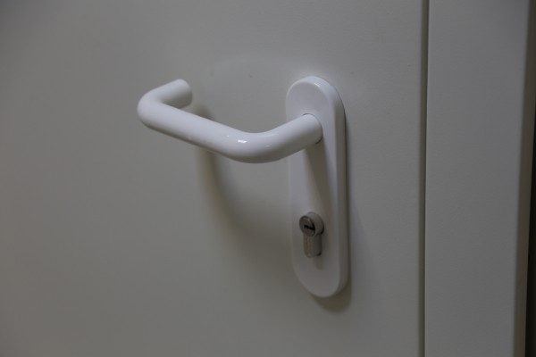 Противопожарные двери в детскую поликлинику Невского района