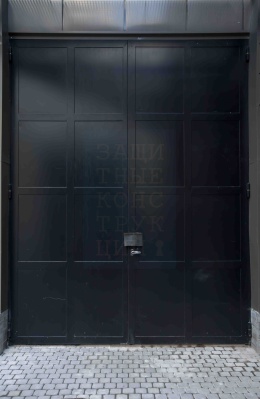 Распашные противопожарные ворота Portalus EI60