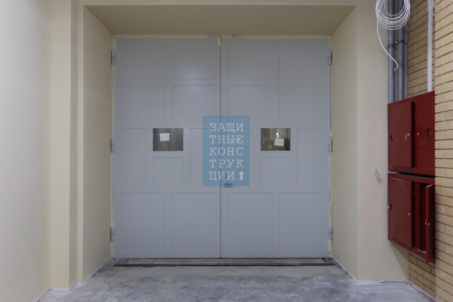 Распашные противопожарные ворота