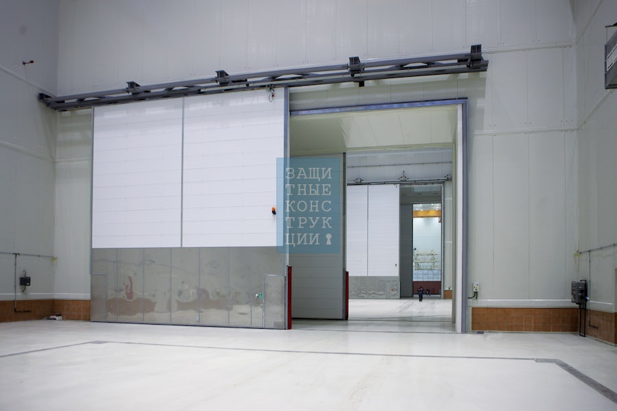 Подвесные откатные ворота